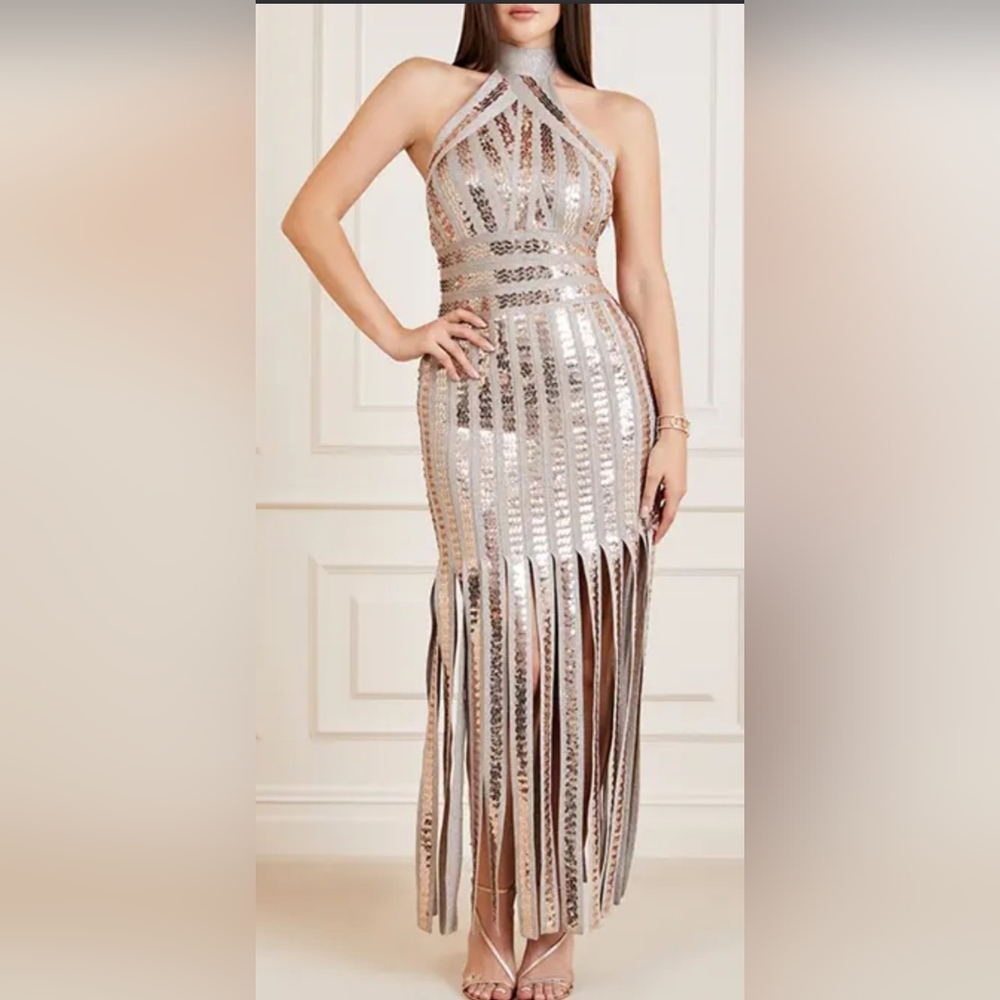 Marciano Ladies Fringe DressSize. Xs